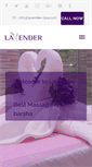 Mobile Screenshot of lavender-spa.com